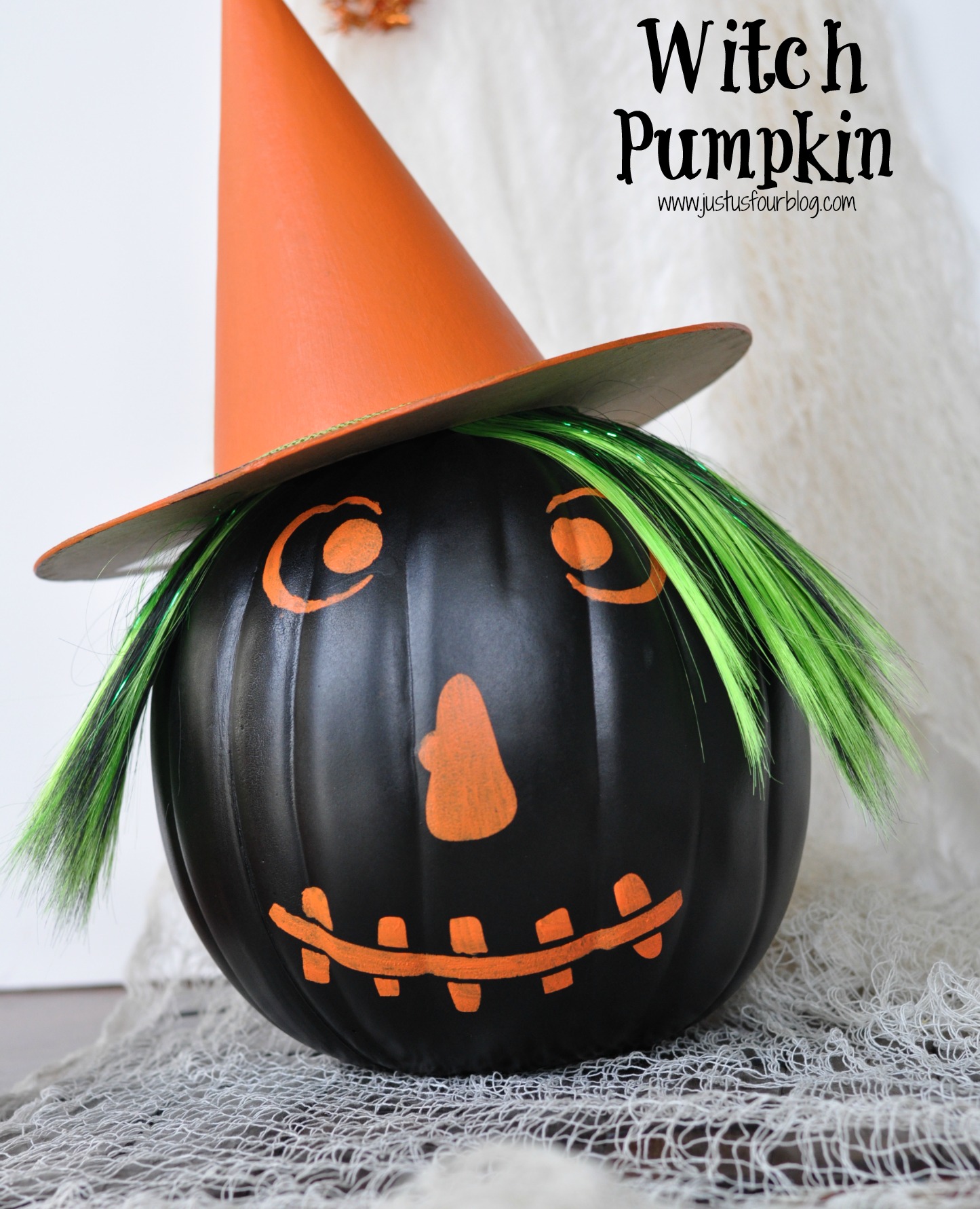 (20 crafty days of halloween) witch pumpkin craft - See ...