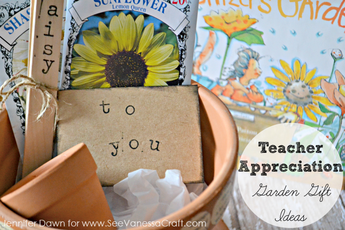 Craft Tutorial Teacher Appreciation Gift Idea See Vanessa Craft
