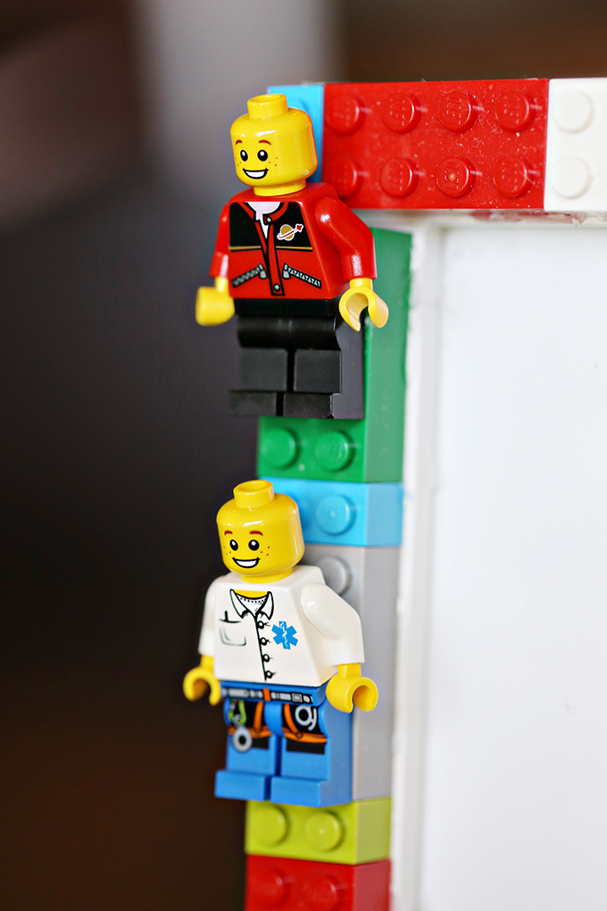 fathers day lego frame