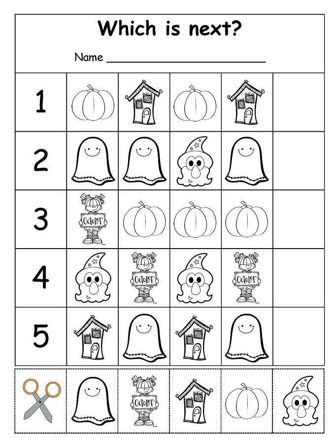 Halloween Fun Learning Printables for Kids See Vanessa Craft