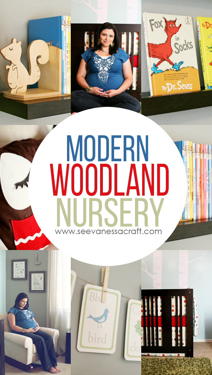 Modern Woodland Creature Nursery Design Ideas