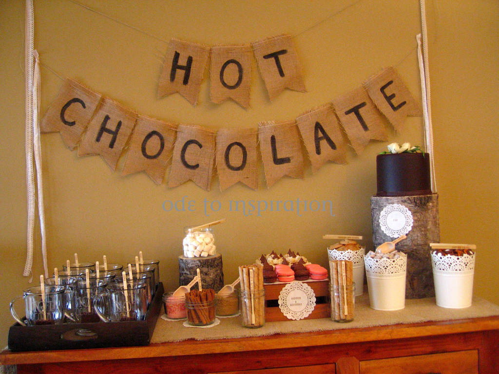 hot chocolate party