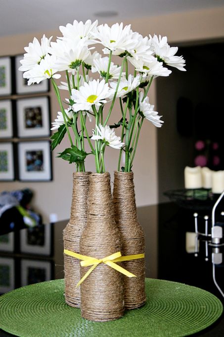 IZZE Upcycled Bottle Vase