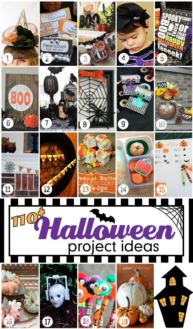 110 Halloween Ideas - www.seevanessacraft.com