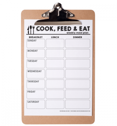 Meal Planning and Grocery List Printables