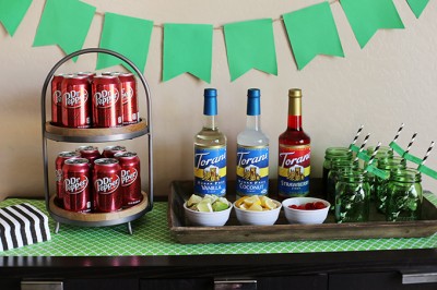 Game Day Drink Station