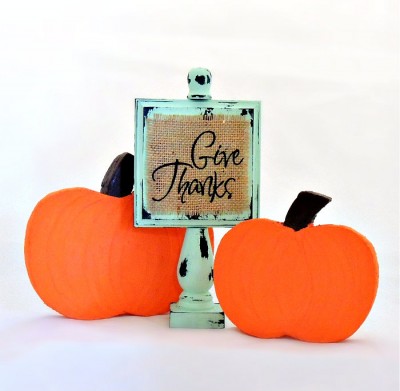 Thanksgiving Home Decor Project