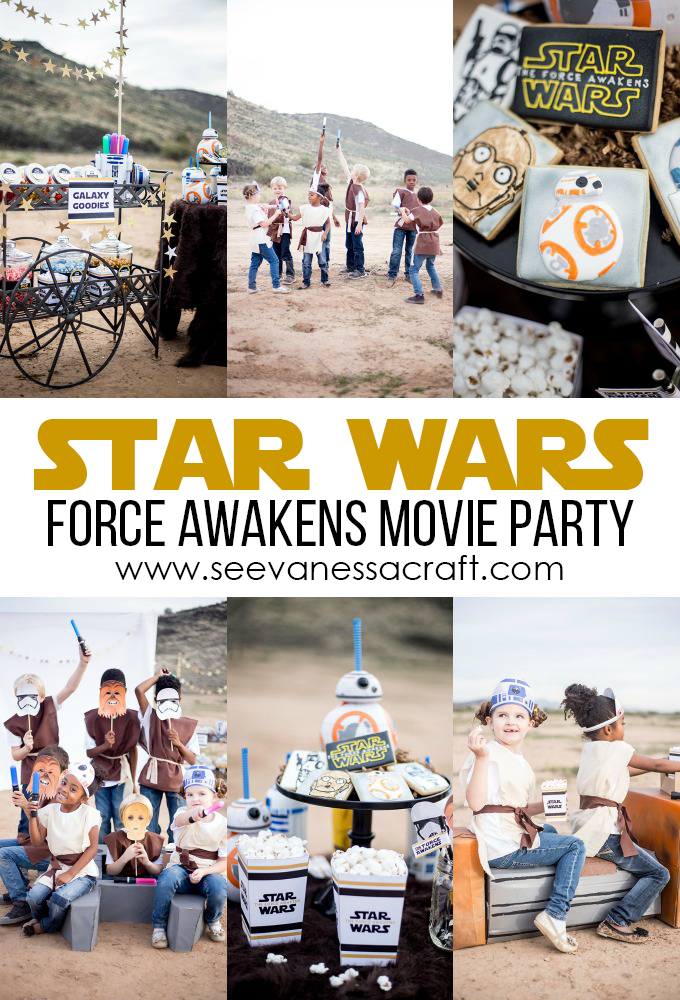 Star Wars Force Awakens Movie Night Party copy
