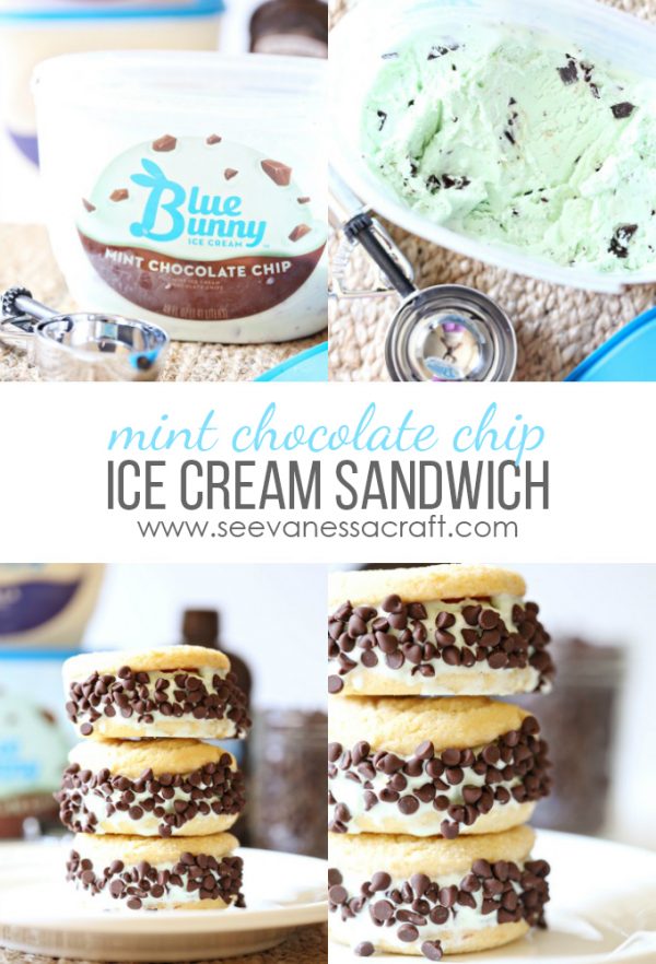 Recipe Mint Chocolate Chip Ice Cream Sandwich See Vanessa Craft