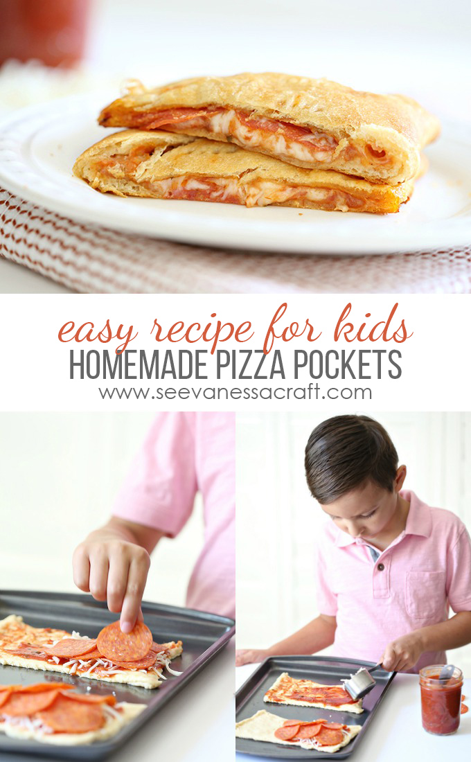 Homemade Pizza Pocket Recipe for Kids