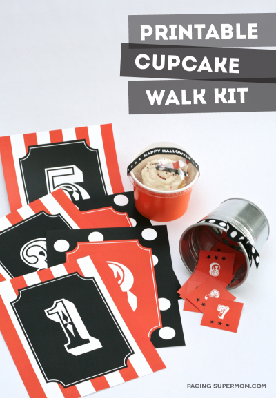 Halloween Cakewalk Printables