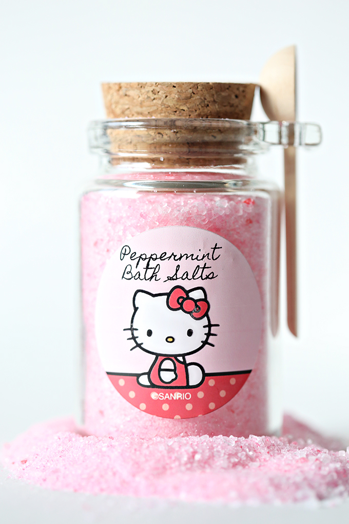 Hello Kitty Peppermint Pink Bath Salts Recipe