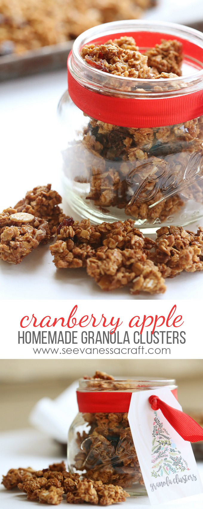 Homemade Granola Clusters Recipe - Holiday Gift Idea