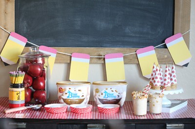 Back to School Ice Cream Party