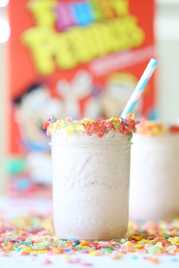 Recipe Fruity Pebbles Ice Cream Milkshake See Vanessa Craft