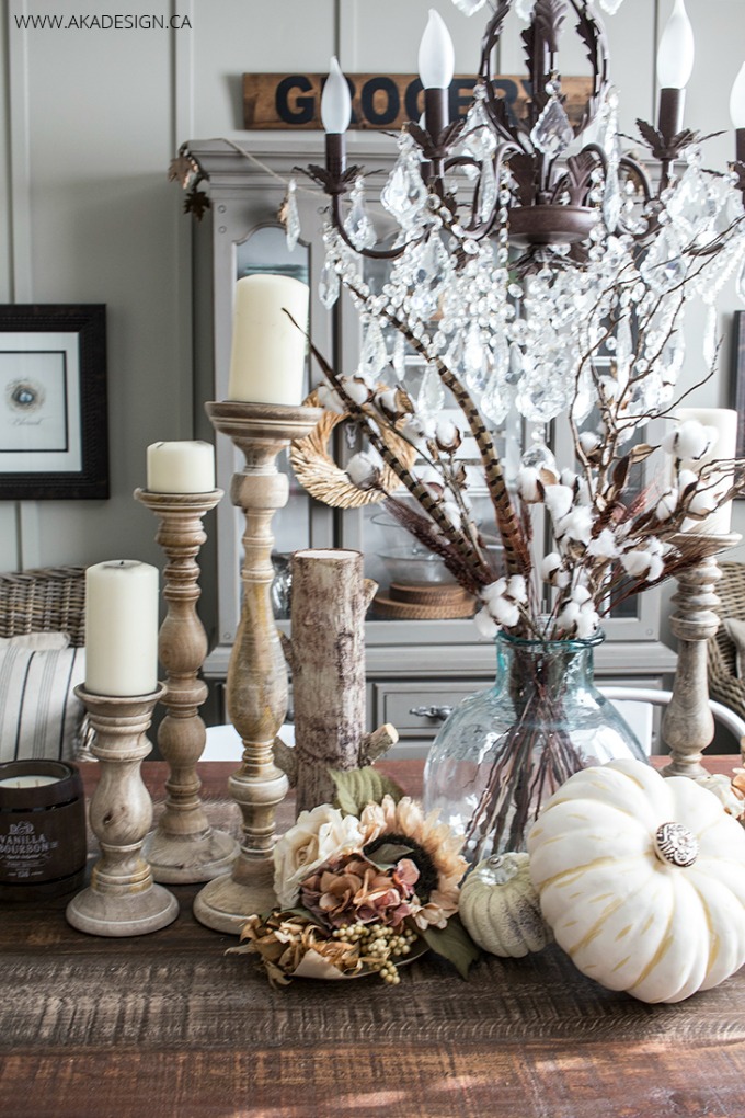 Fall-Faux-Pumpkins-with-Crystal-Knobs