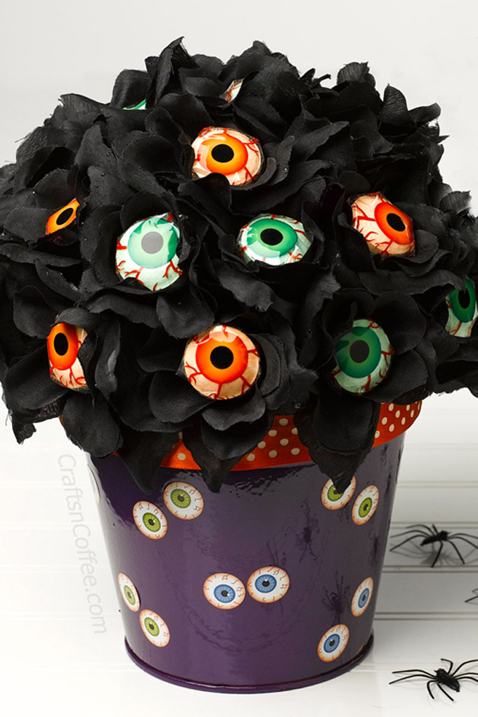 Halloween Lollipop Bouquet Craft 2
