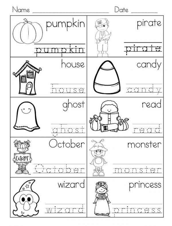Halloween: Fun Learning Printables for Kids - See Vanessa Craft