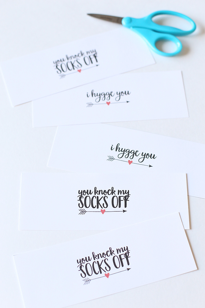 Valentine Socks Printable 1 copy