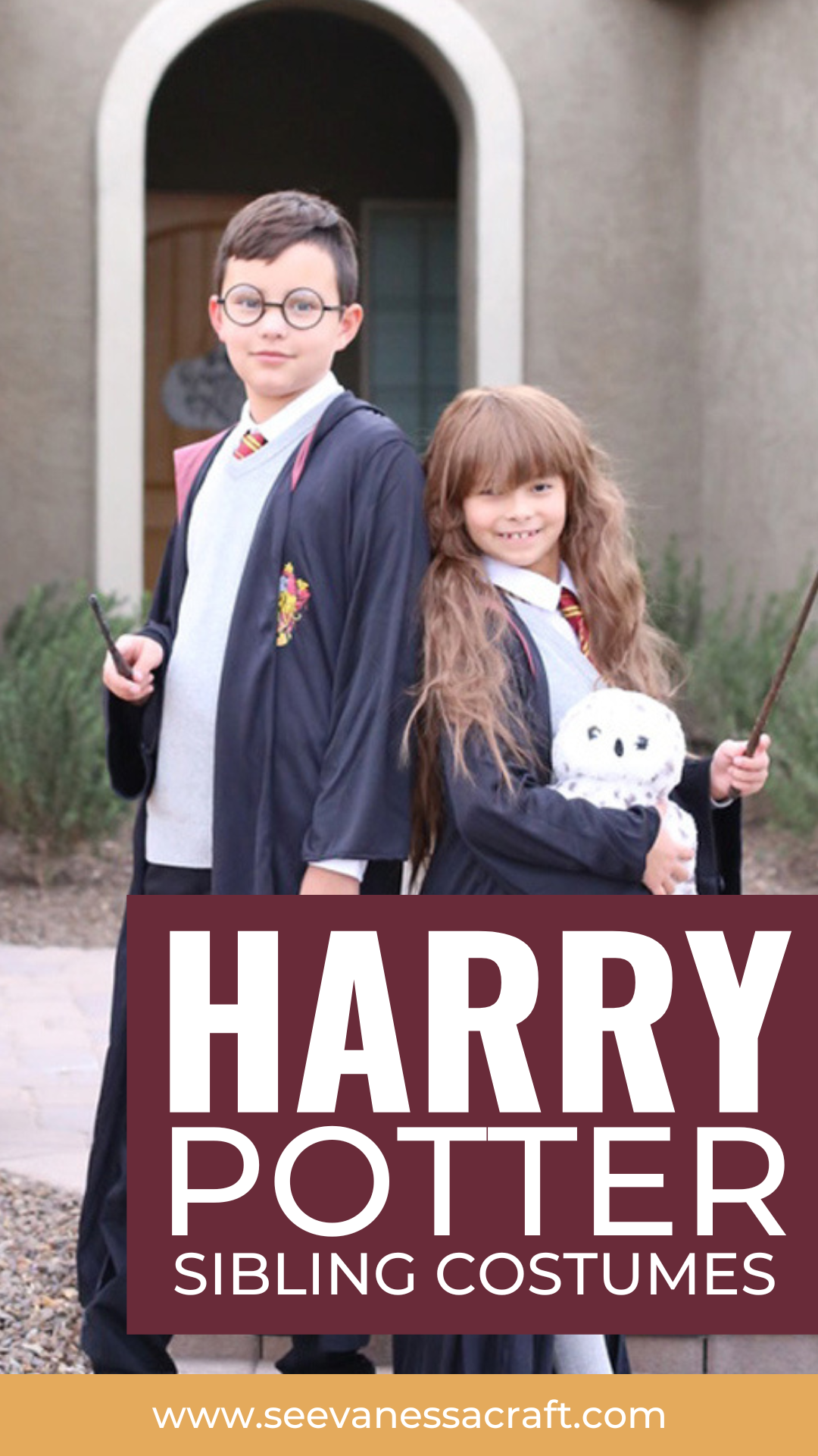Harry Potter Sibling Halloween Costumes