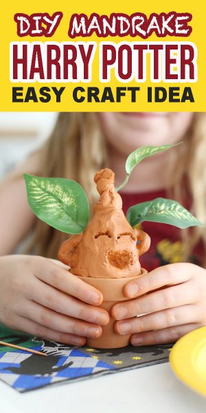 DIY Mandrake Harry Potter Craft