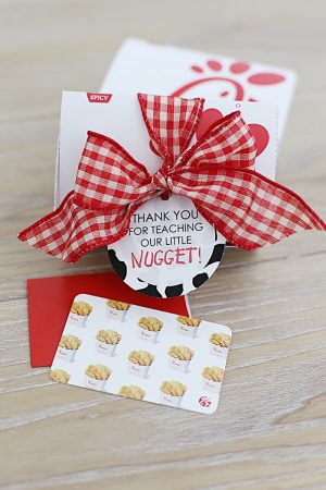 Printable Chick-fil-A Teacher Appreciation Tags - See Vanessa Craft